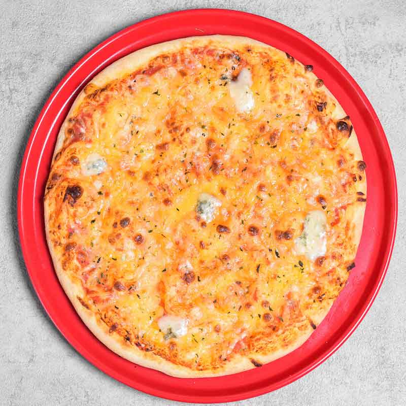 Pizza cuatro quesos